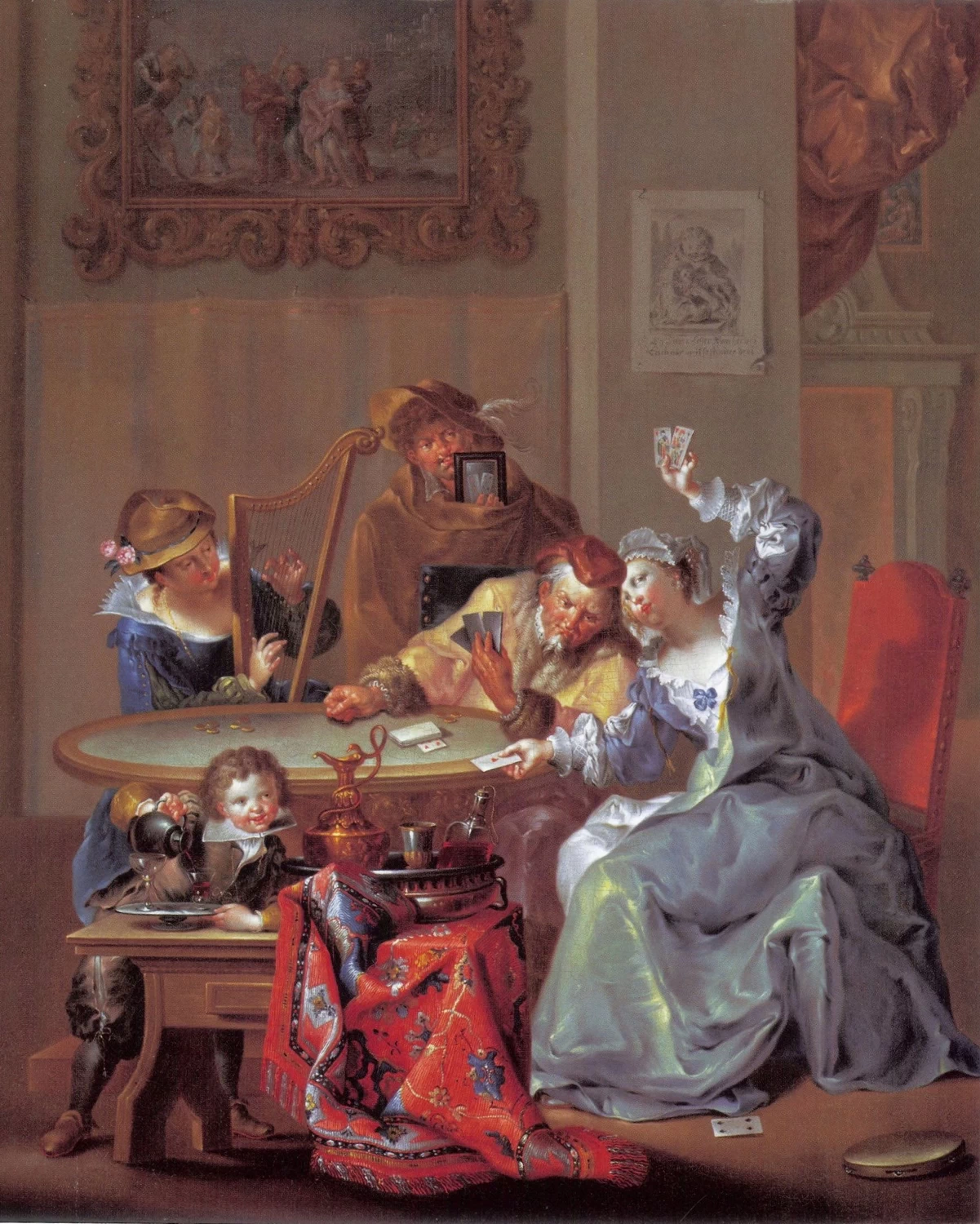 Il gioco di carte - Galerie d'Art Saint, Honoré